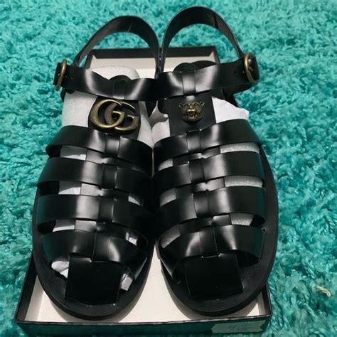 gucci samdal|gucci unisex sandals.